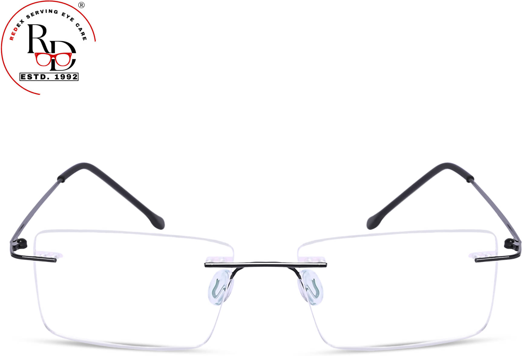 Redex Light Grey Rectangular Eyeglass Frame ( Pack of 1 ) Redex Light Grey Rectangular Eyeglass Frame ( Pack of 1 )