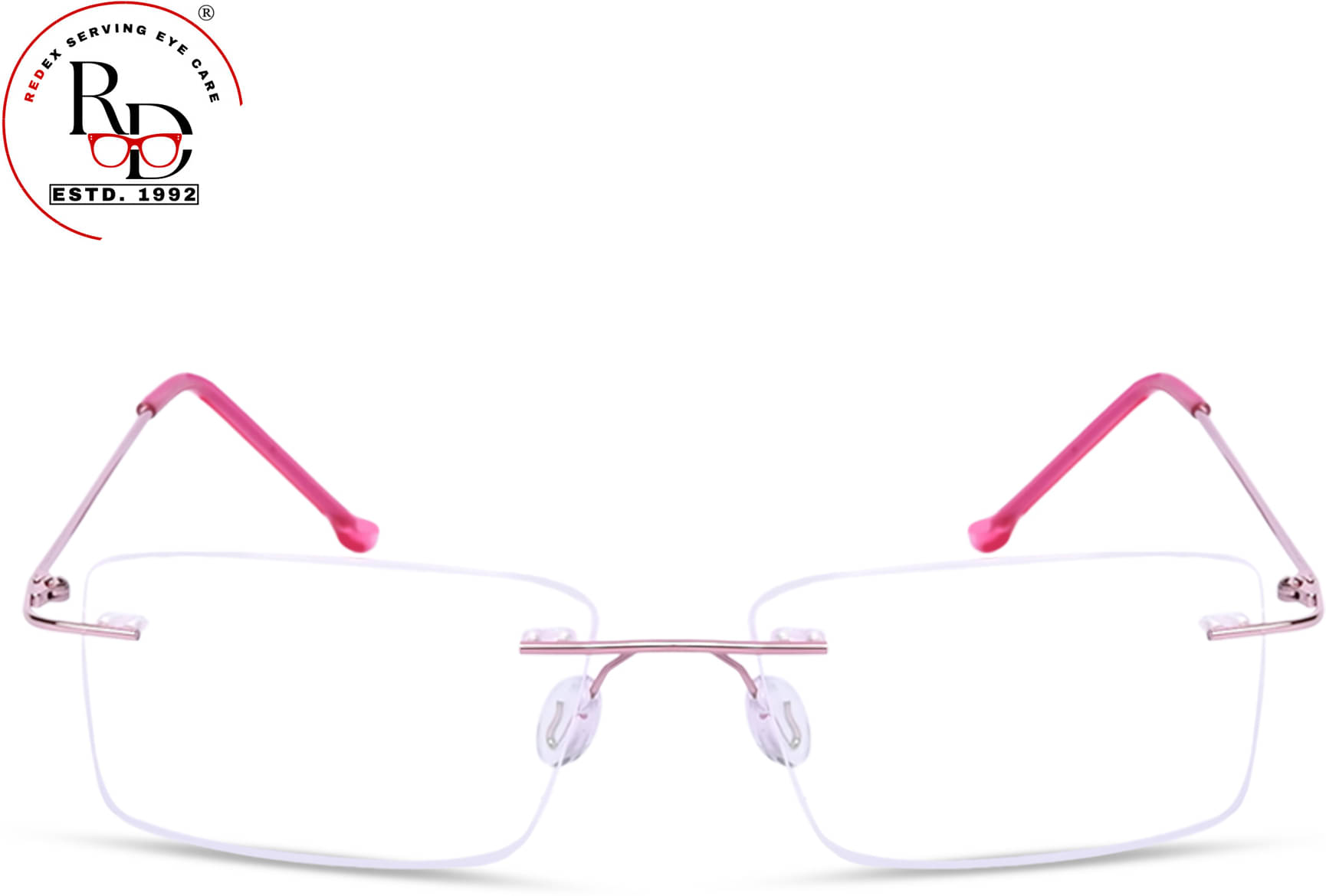     			Redex Pink Rectangular Eyeglass Frame ( Pack of 1 )