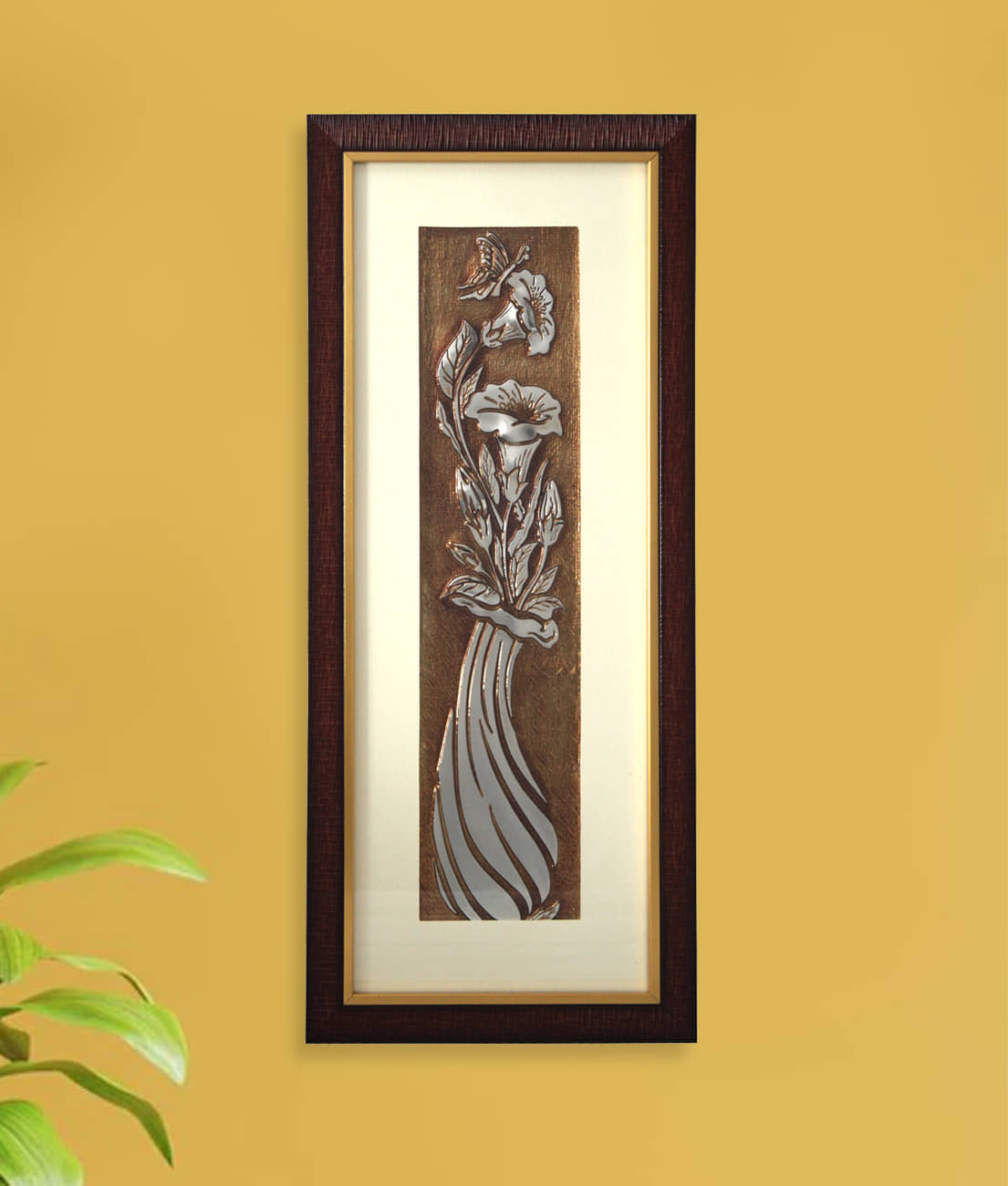 SHREE KALA HOME DECOR Floral Painting With Frame