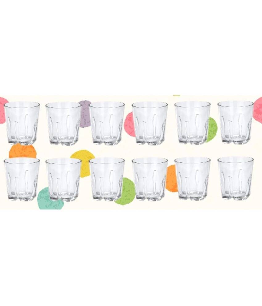 Somil Drinking Glass Glass Glasses Set 300 ml ( Pack of 12 )     			Somil Drinking Glass Glass Glasses Set 300 ml ( Pack of 12 )