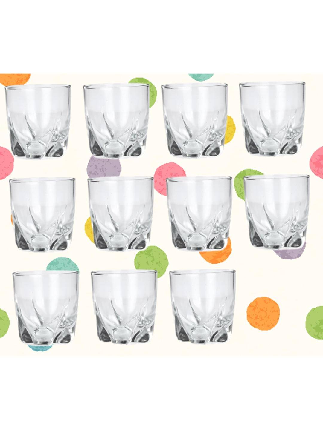 Somil Drinking Glass Glass Glasses Set 250 ml ( Pack of 11 ) Somil Drinking Glass Glass Glasses Set 250 ml ( Pack of 11 )