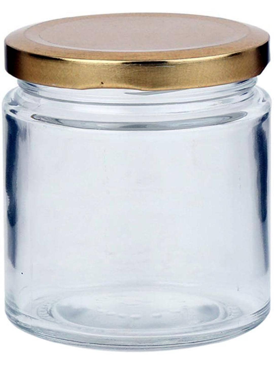 Somil Glass Container Jar Glass Transparent Utility Container ( Set of 1 )