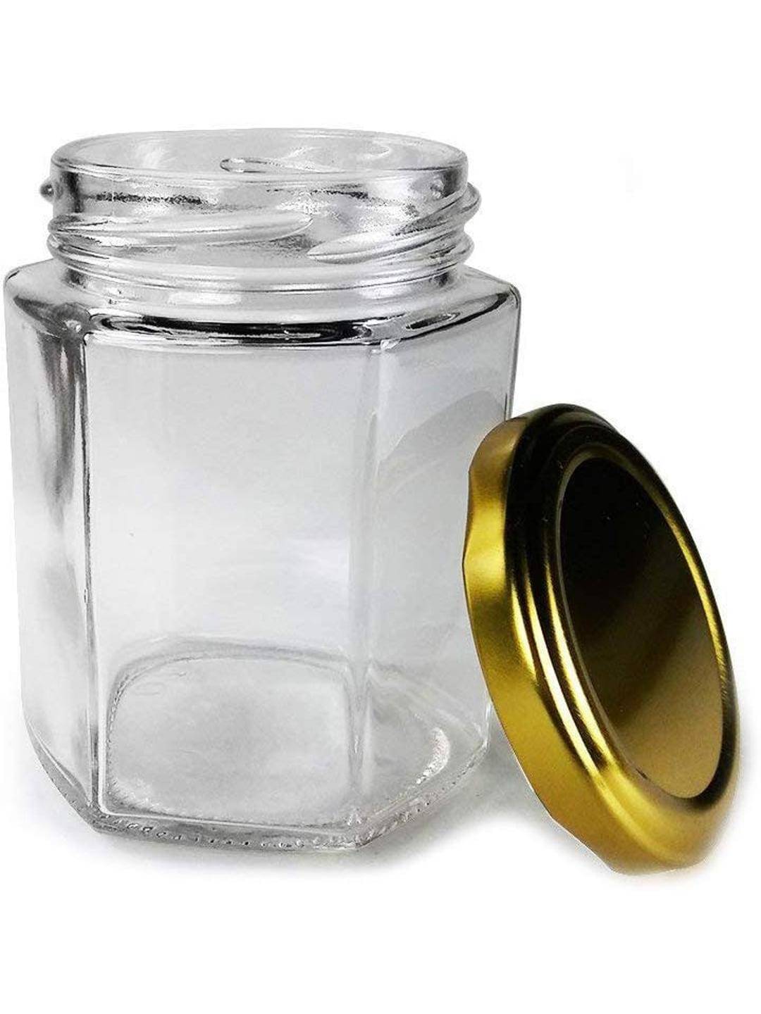     			Somil Glass Container Jar Glass Transparent Utility Container ( Set of 1 )