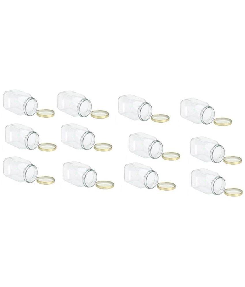 Somil Glass Container Jar Glass Transparent Utility Container ( Set of 12 )     			Somil Glass Container Jar Glass Transparent Utility Container ( Set of 12 )
