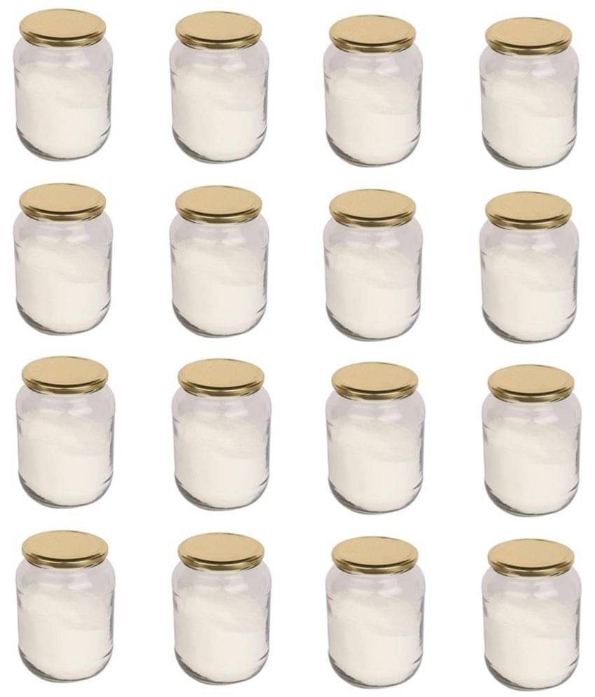 Somil Glass Container Jar Glass Transparent Utility Container ( Set of 16 ) Somil Glass Container Jar Glass Transparent Utility Container ( Set of 16 )