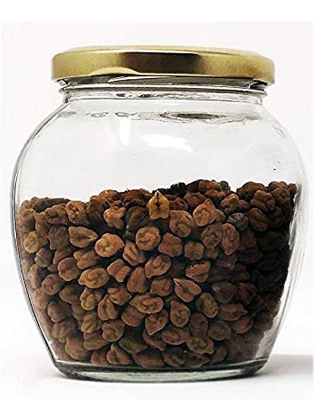     			Somil Glass Container Jar Glass Transparent Utility Container ( Set of 1 )