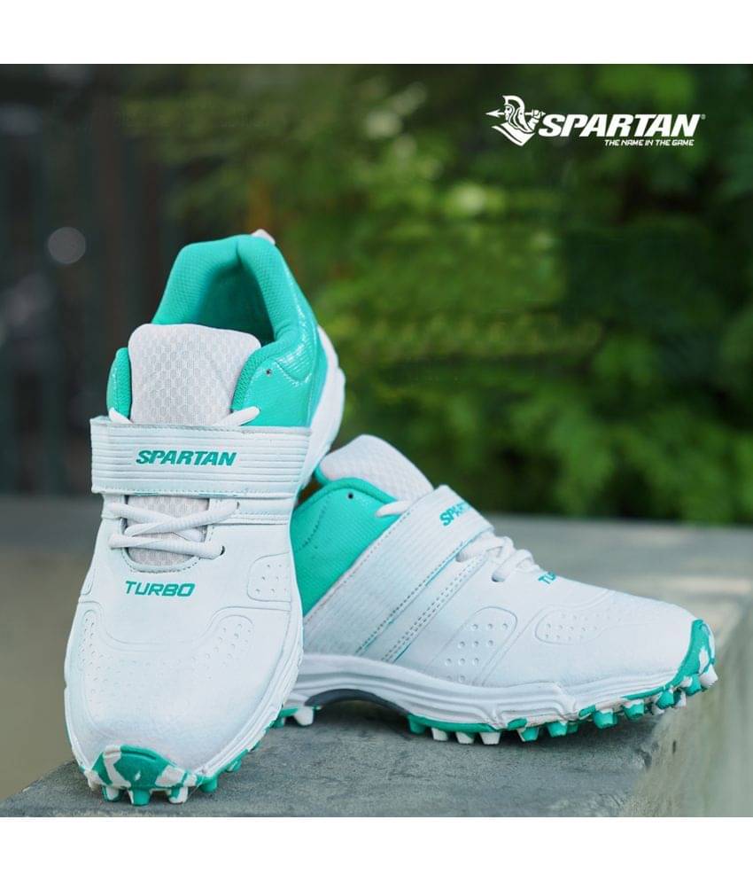 Spartan Spartan Turbo White Cricket Shoes Spartan Spartan Turbo White Cricket Shoes