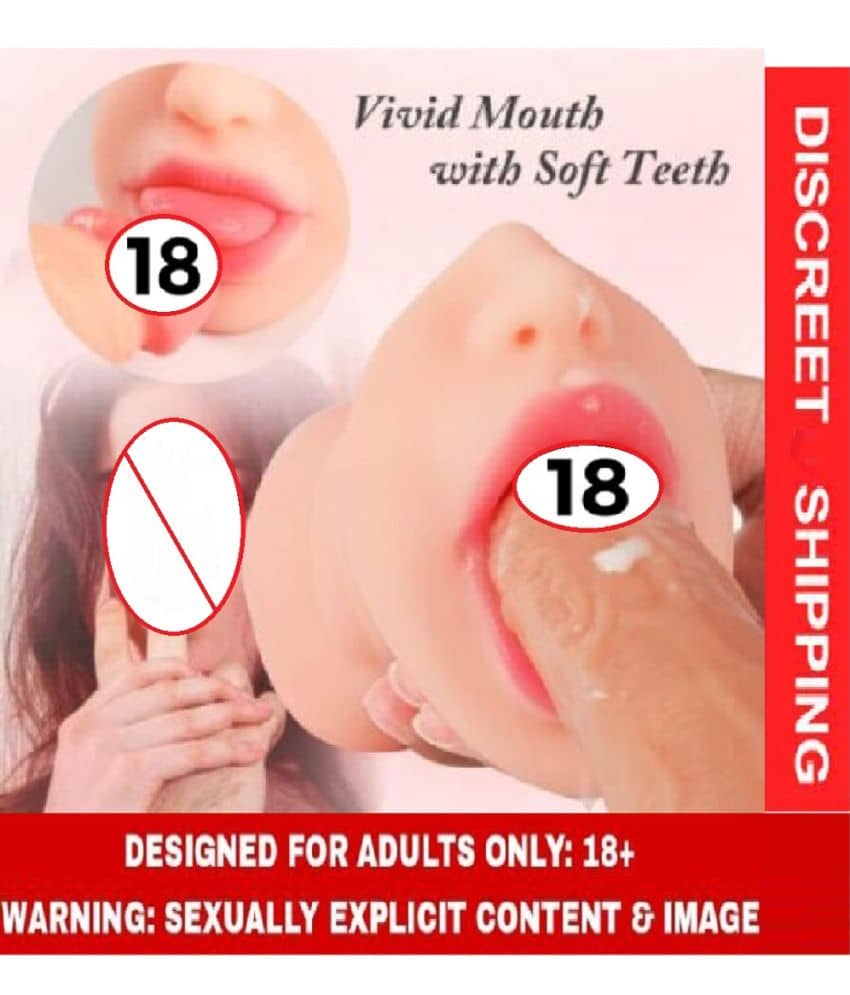 3D Realistic Vagina Mouth Smart Sucking Pump Pocket Pussy