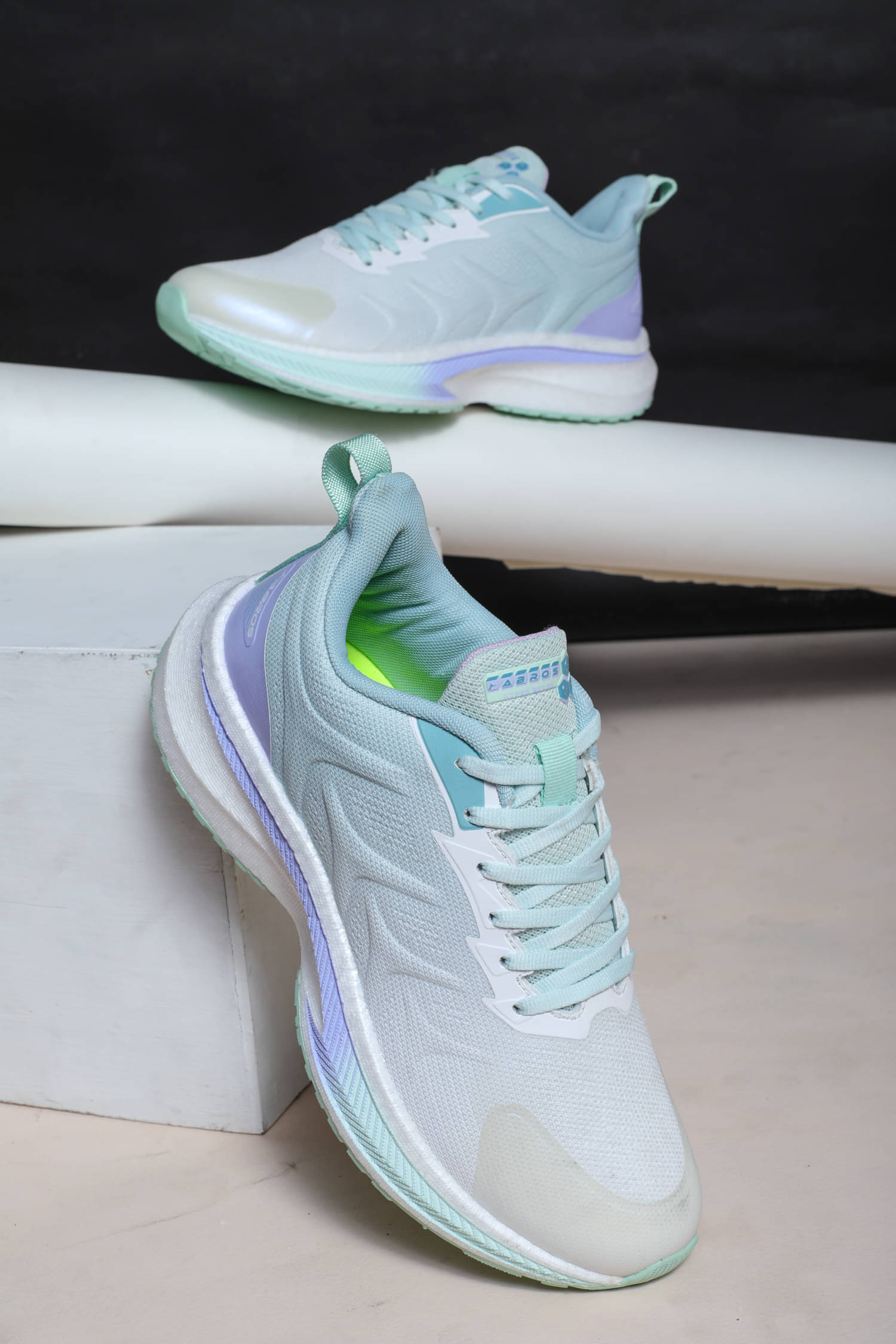     			Abros RIGEL Off White Men's Sports Running Shoes