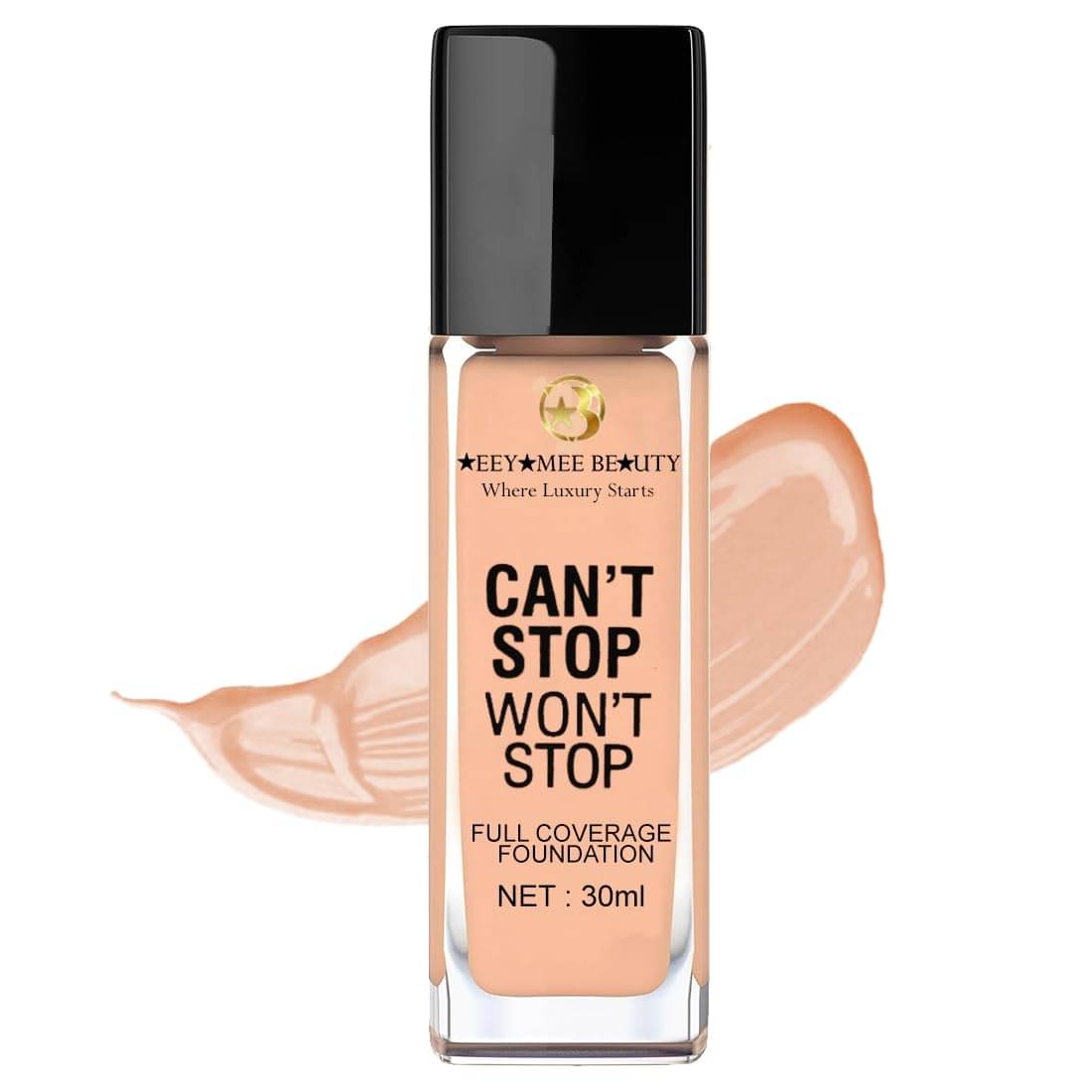    			Adbeni Matte Liquid For All Skin Types Skin Nude Foundation Pack of 1