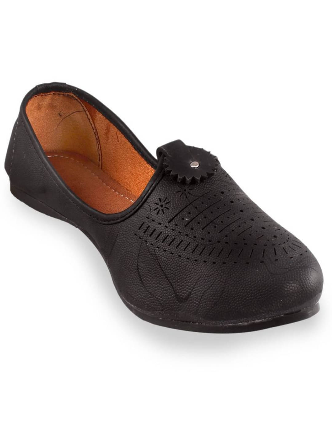     			Anjaneya Creations Black Men's Jutti