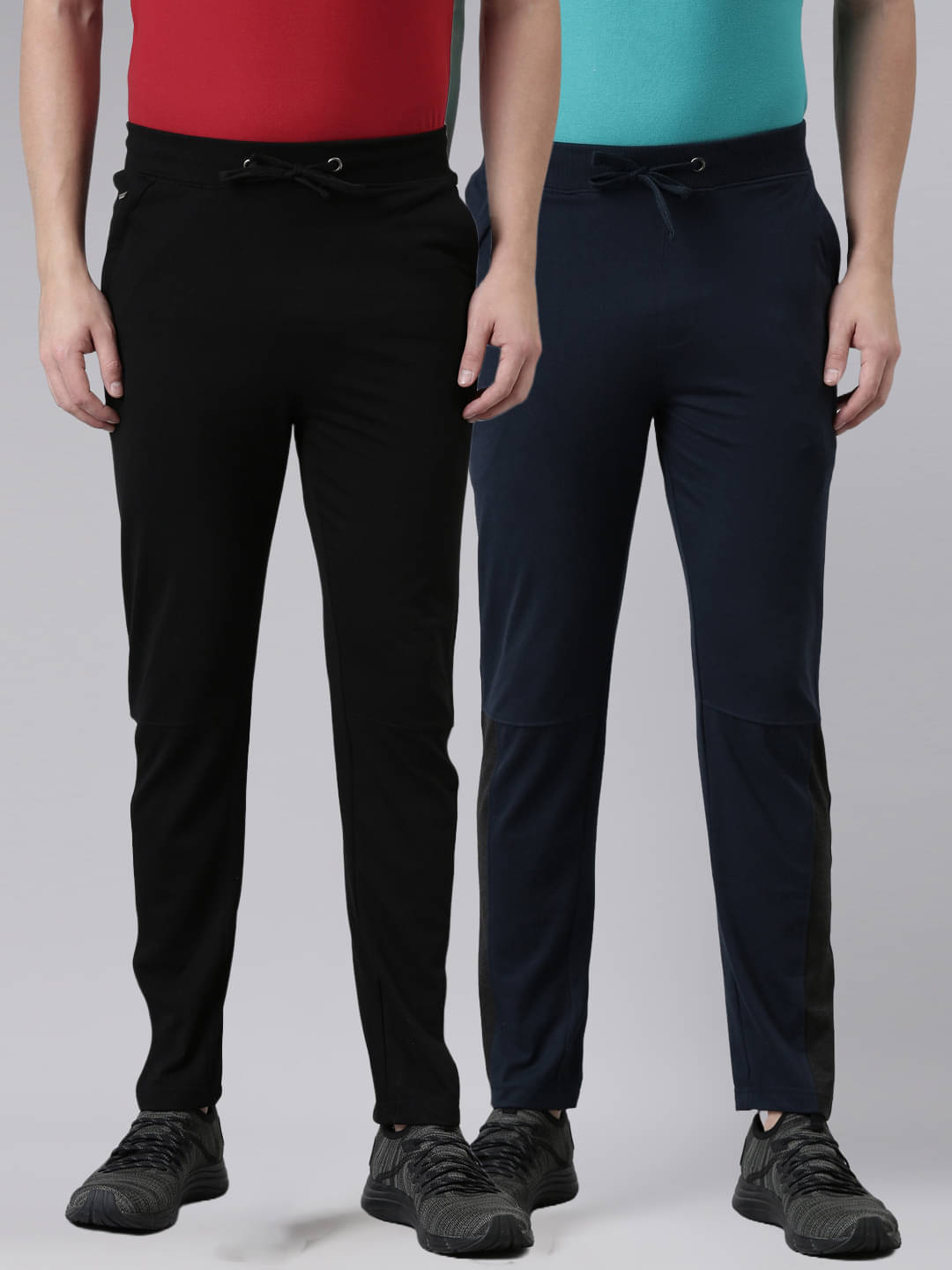     			Dollar Force nxt Multicolor Cotton Men's Trackpants ( Pack of 2 )