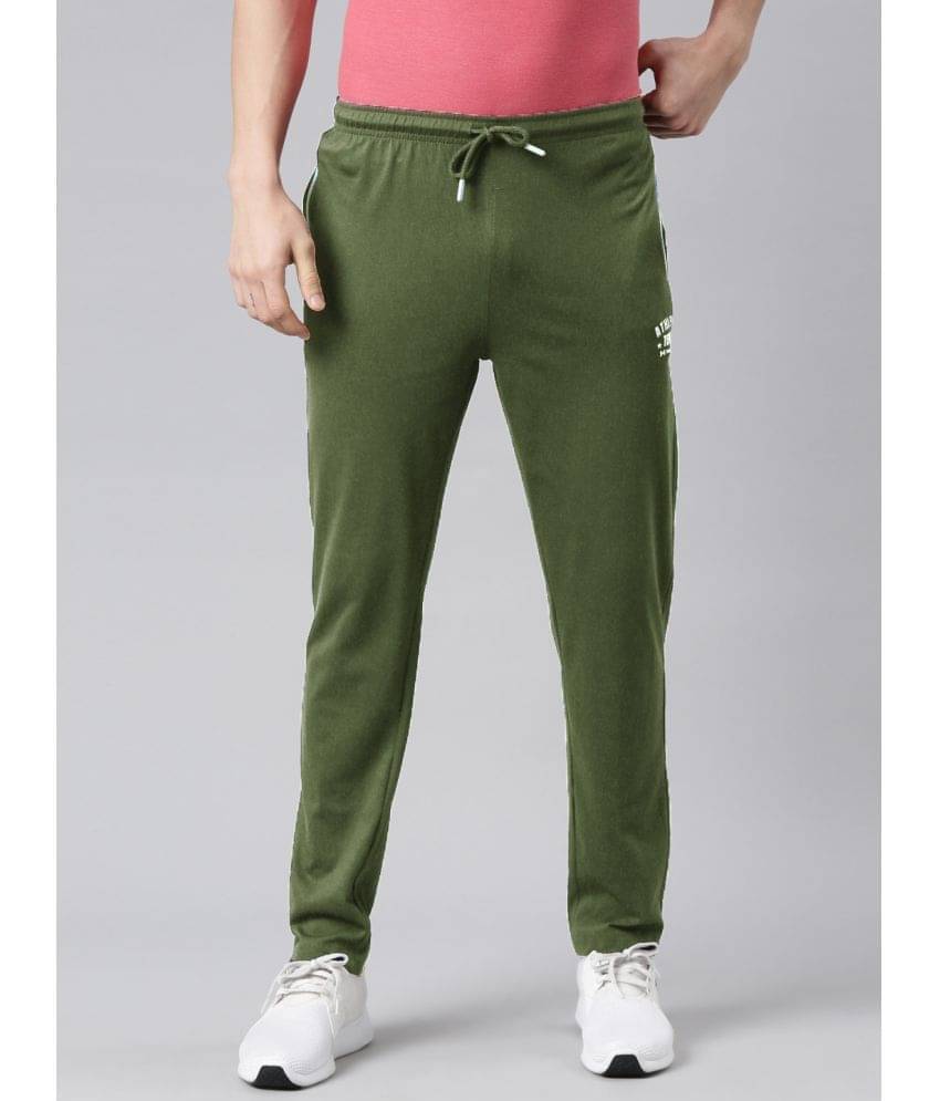     			Dollar Force nxt Olive Green Cotton Men's Trackpants ( Pack of 1 )