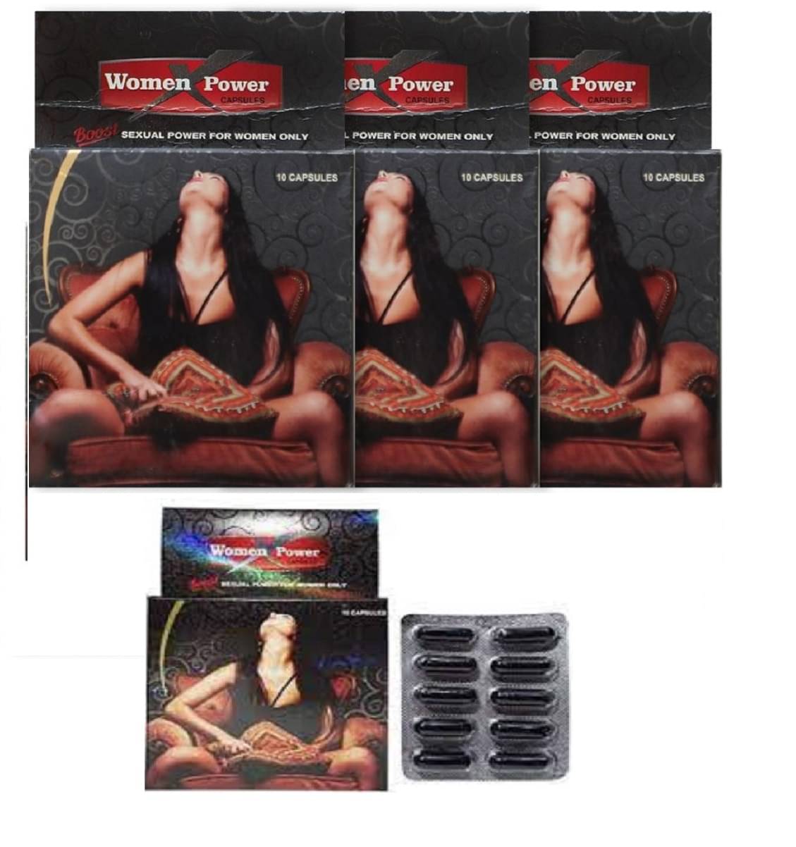 Dr Chopra WomenX Power ( For Women Satisfaction) Capsules Pack Of 4 = 40no.s - Kamveda Dr Chopra WomenX Power ( For Women Satisfaction) Capsules Pack Of 4 = 40no.s - Kamveda