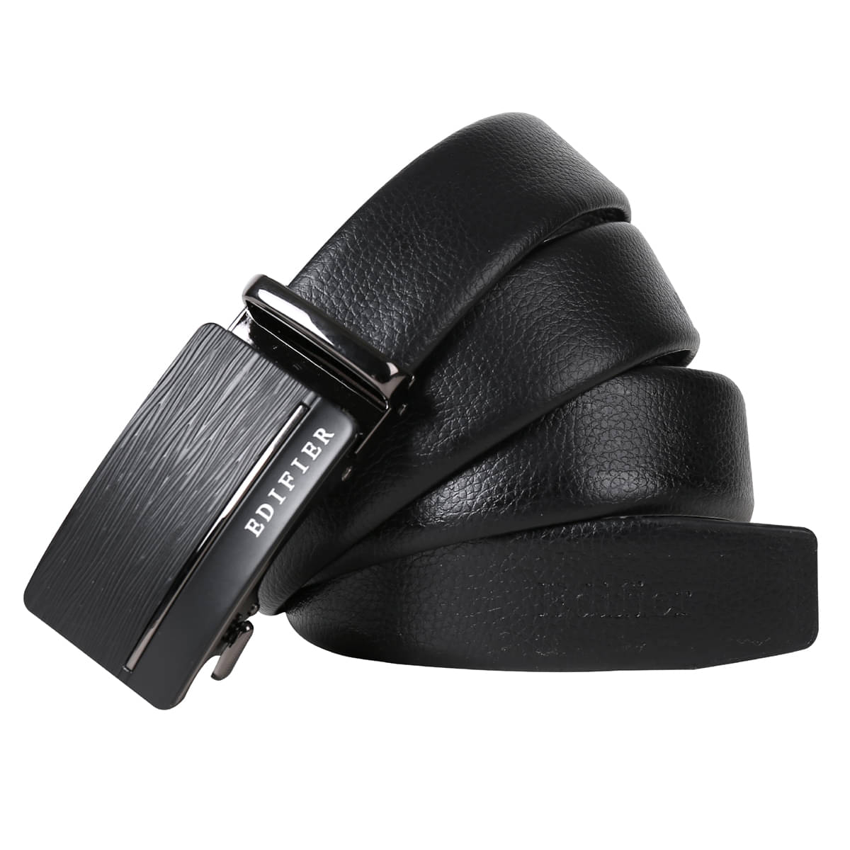     			Edifier - Black Leather Men's Formal Belt ( Pack of 1 )