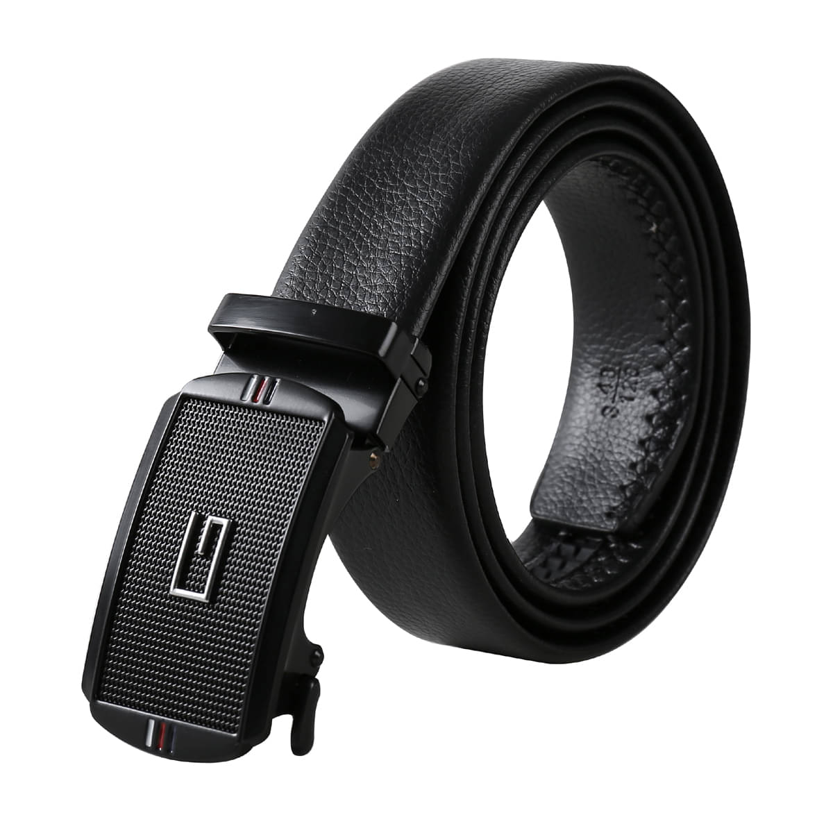     			Edifier - Black Leather Men's Formal Belt ( Pack of 1 )