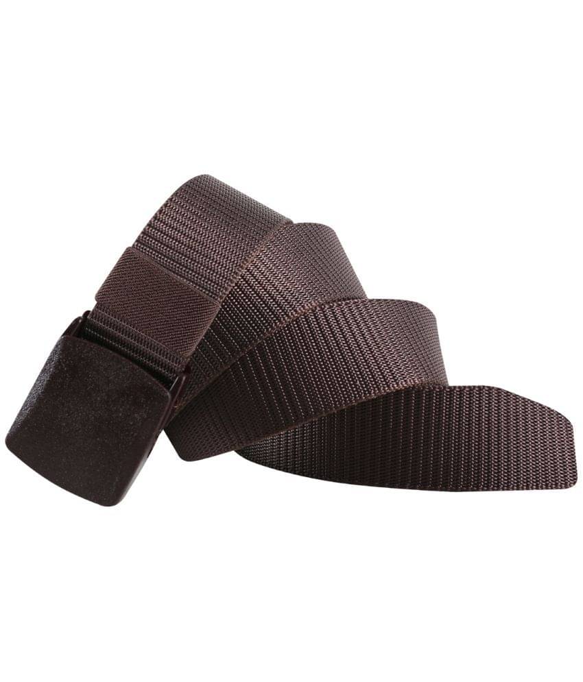     			Edifier - Brown Canvas Men's Casual Belt ( Pack of 1 )