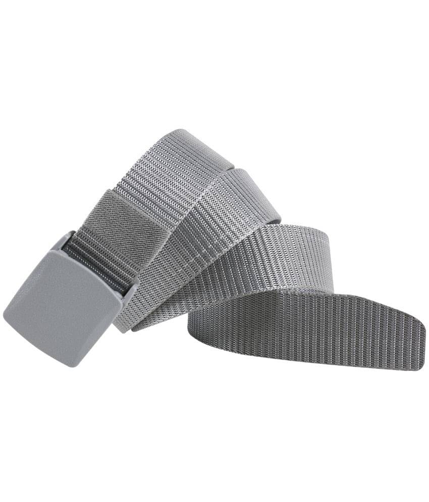     			Edifier - Gray Canvas Men's Casual Belt ( Pack of 1 )