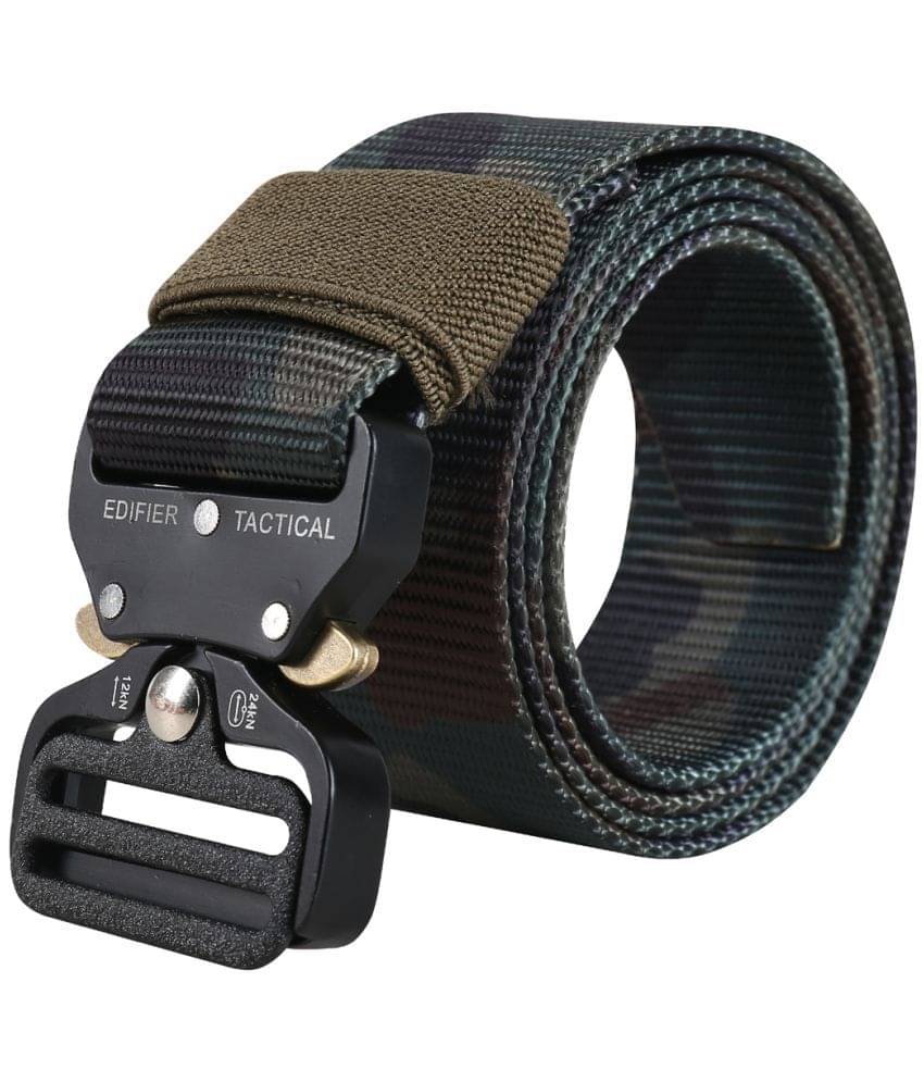     			Edifier - Green Canvas Men's Casual Belt ( Pack of 1 )