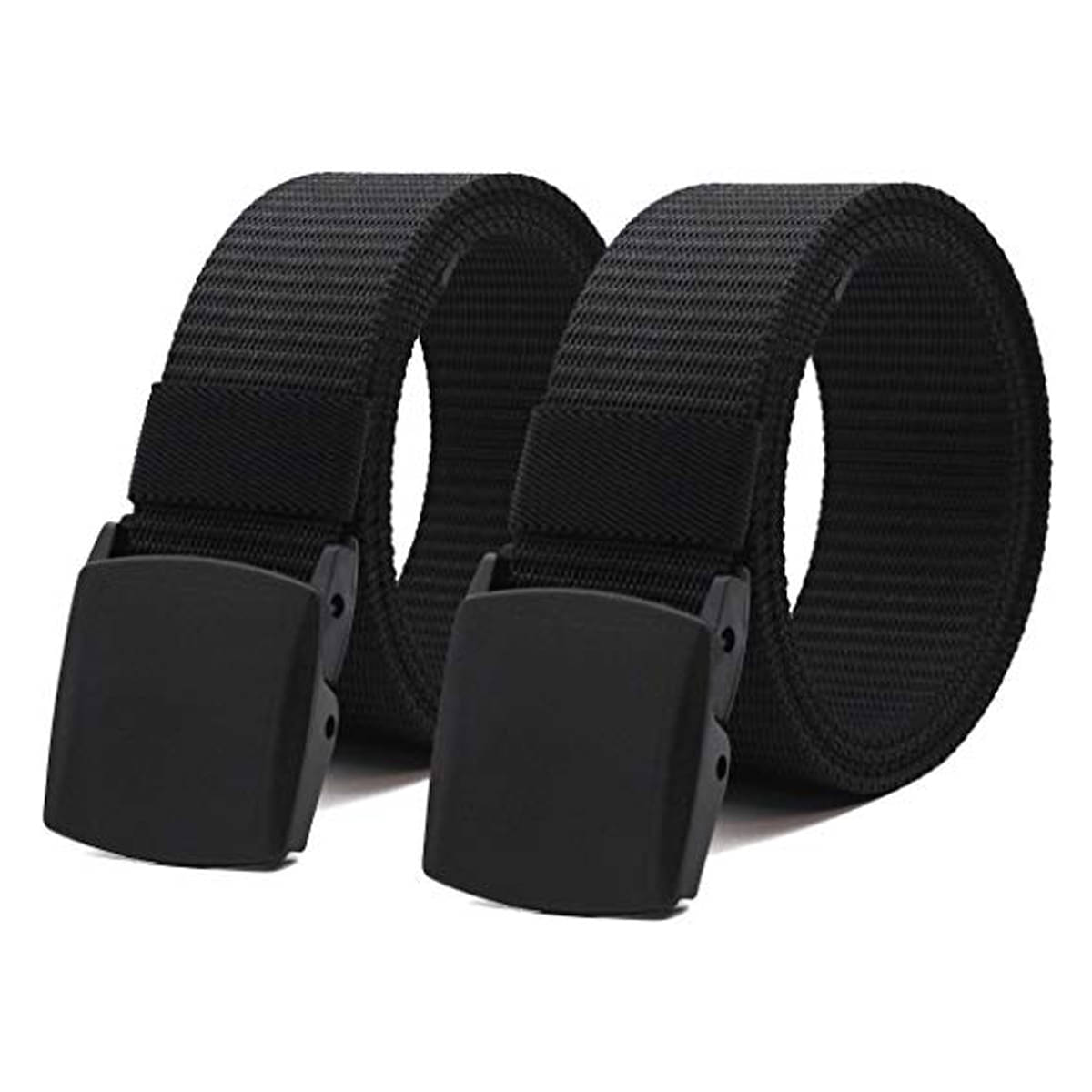     			Edifier - Multi Canvas Men's Casual Belt ( Pack of 2 )