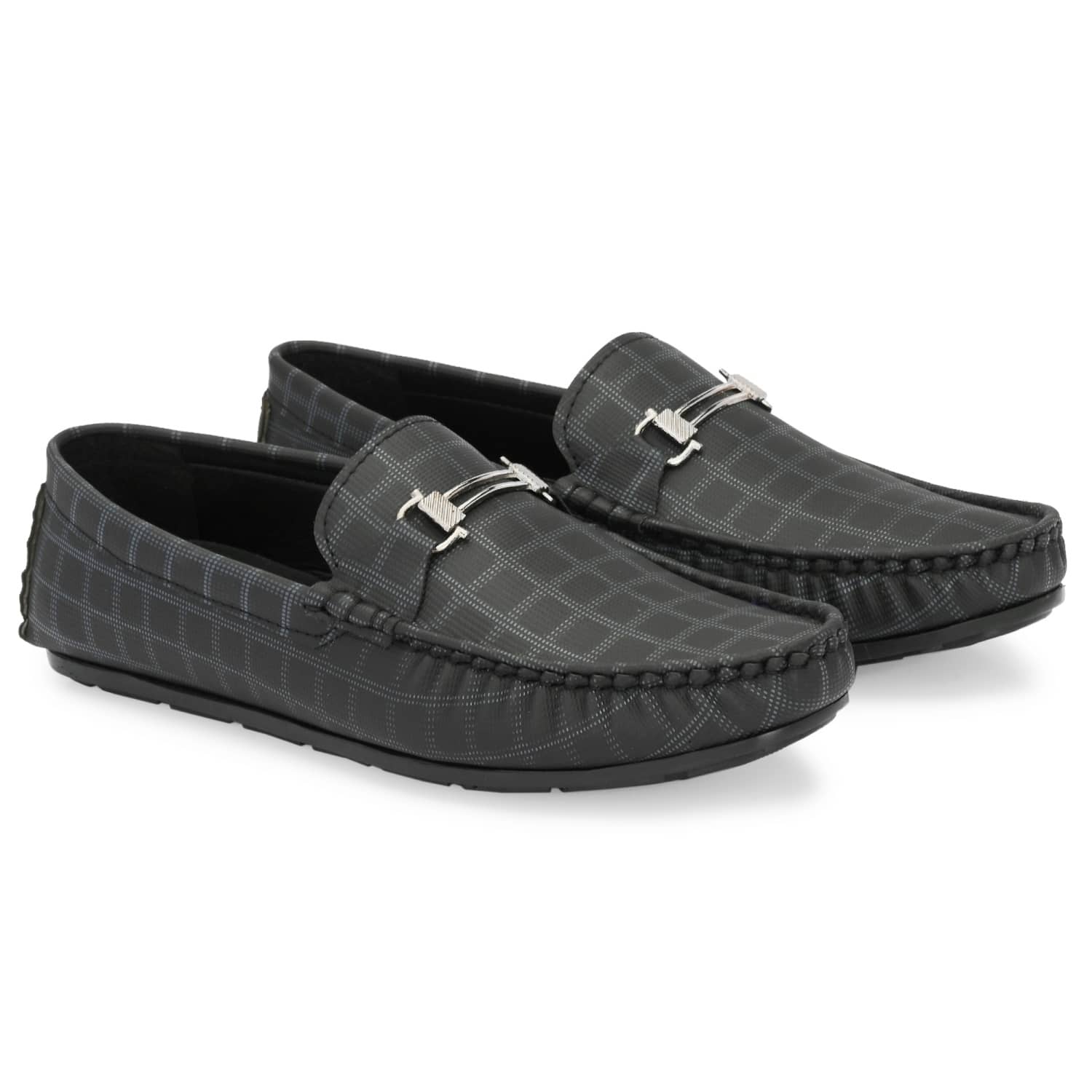 FOGGY Black Men's Slip on - Formal Shoes | Buy online on ZillyBuy