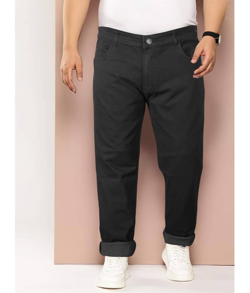 JB JUST BLACK Regular Fit Cuffed Hem Men's Jeans - Black ( Pack of 1 ) - Jeans | Buy online on ZillyBuy