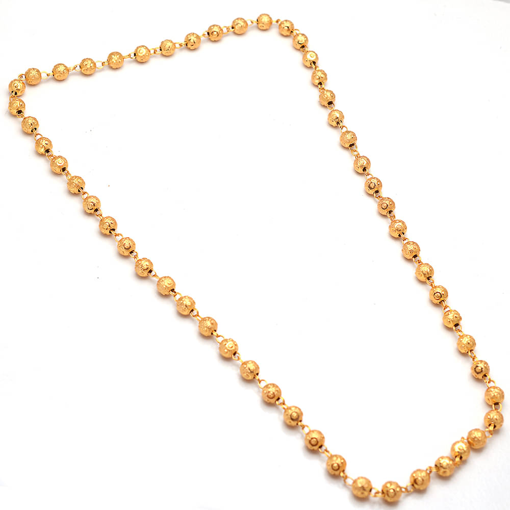     			Jewar Mandi Gold Plated Chain ( Set of 1 )