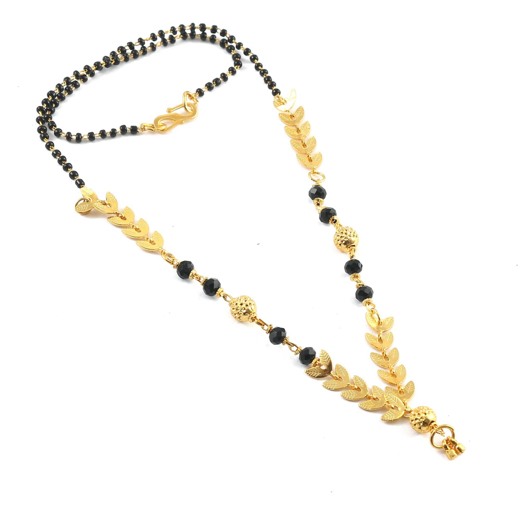 Jewar Mandi Golden Mangalsutra ( Pack of 1 )