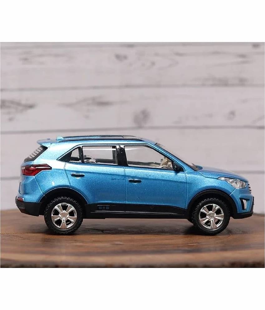 Kidsaholic Creta 1.6 SUV Toy Car with Pull Back Action(Random color) (Free subscription of kids Educational worksheets)