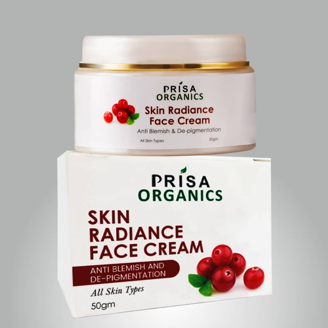 PRISA ORGANICS Day Cream Normal Skin Argan Oil ( 50 gm )