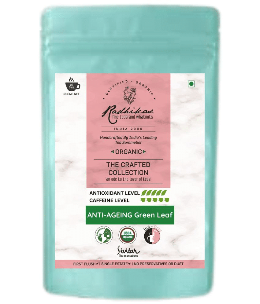 RADHIKAS FINE TEAS AND WHATNOTS 50 gm Slimming Green Tea ( Loose Leaf ) RADHIKAS FINE TEAS AND WHATNOTS 50 gm Slimming Green Tea ( Loose Leaf )