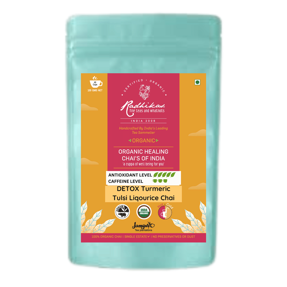     			RADHIKAS FINE TEAS AND WHATNOTS 100 gm Assam Tea ( Loose Leaf )