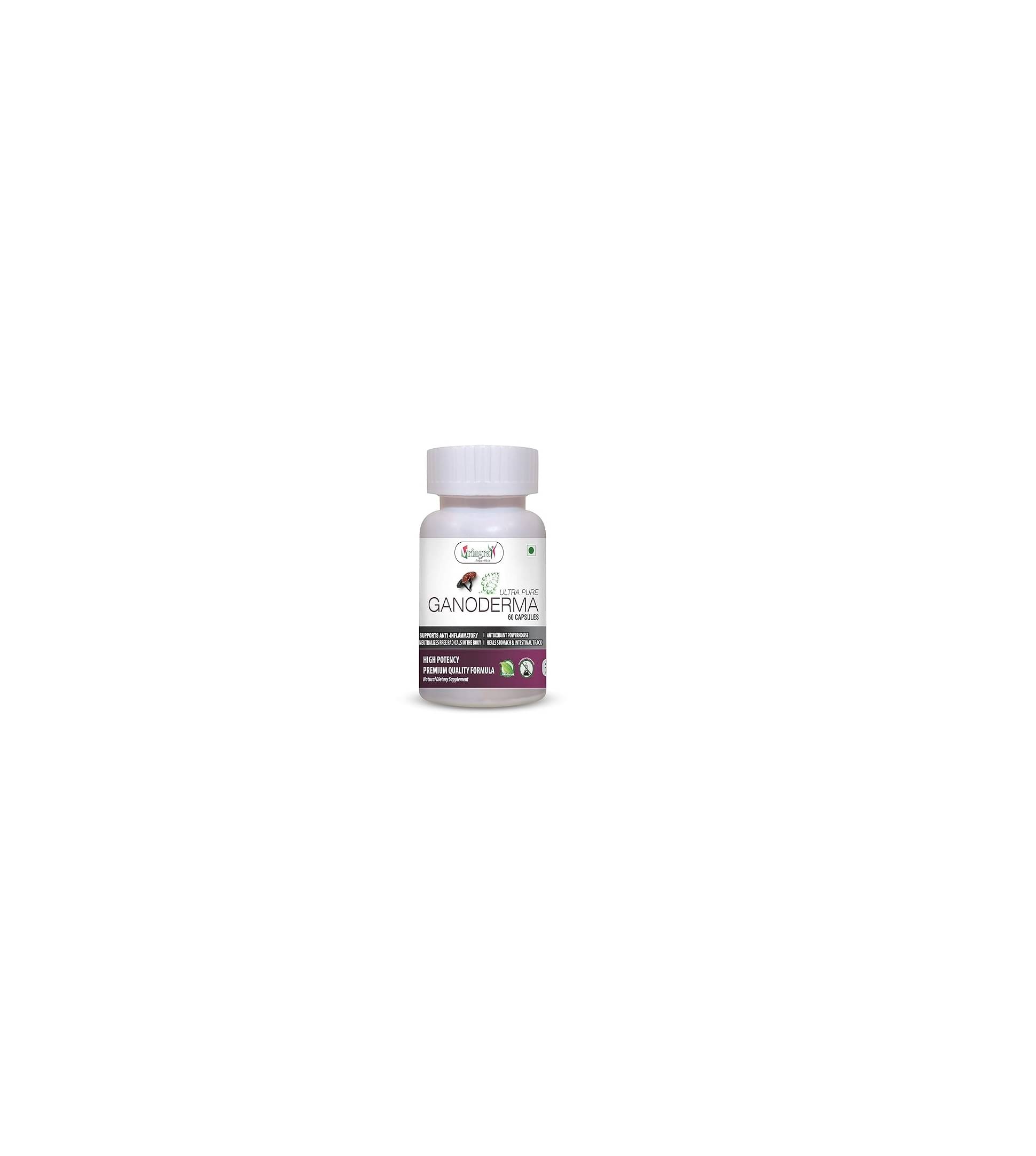     			Vringra Ganoderma Capsule 60 gm Pack of 1