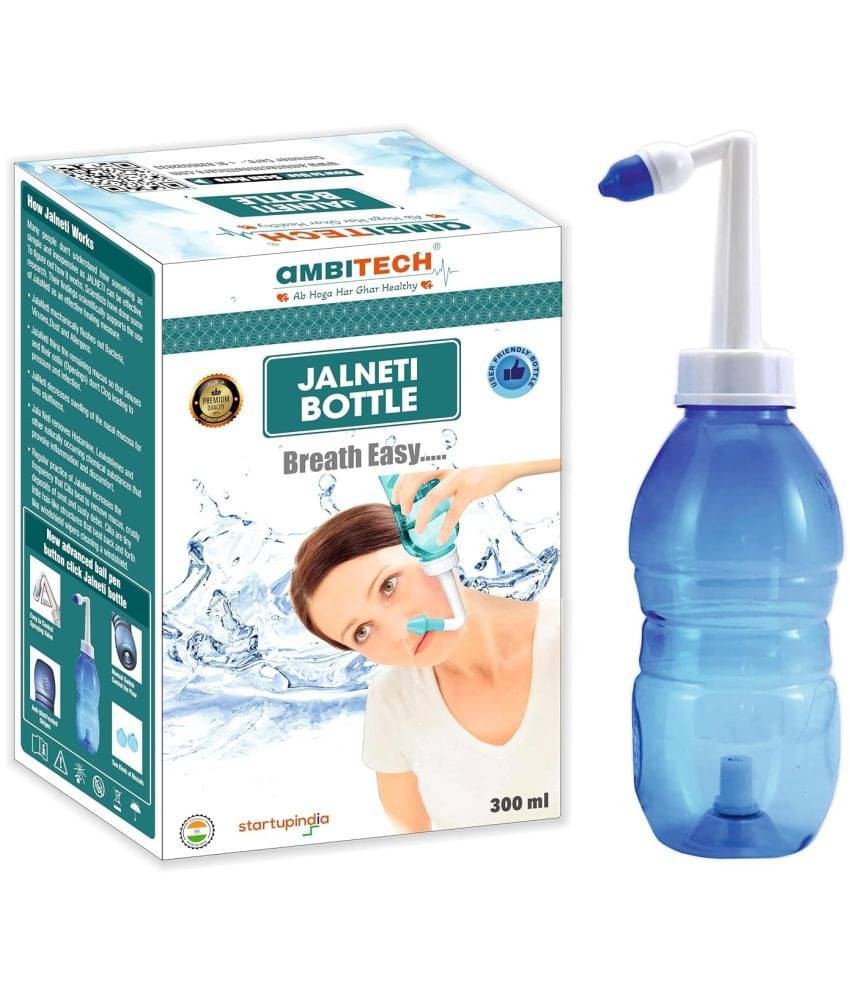     			AmbiTech Jal Neti Pot Bottle for Sinus congestion, Nasal-wash, Nose Cleaner for Adult & Kid (300 ml)