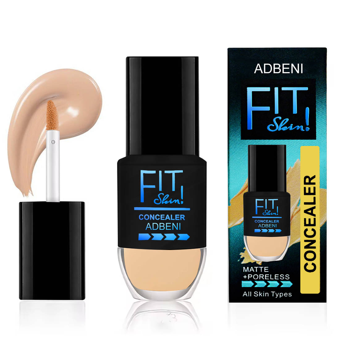 Adbeni Matte Poreless Finish Concealer 8gm| Your Ultimate Beauty Secret a Picture-Perfect Shade-02     			Adbeni Matte Poreless Finish Concealer 8gm| Your Ultimate Beauty Secret a Picture-Perfect Shade-02