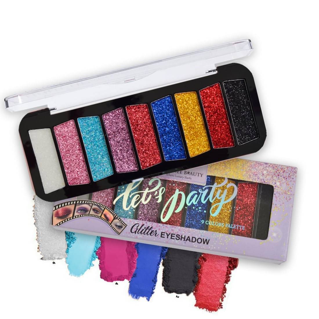 Adbeni 9 Color Glitter Eyeshadow Palette 12gm | Captivating Brilliance (Shade-02) Adbeni 9 Color Glitter Eyeshadow Palette 12gm | Captivating Brilliance (Shade-02)
