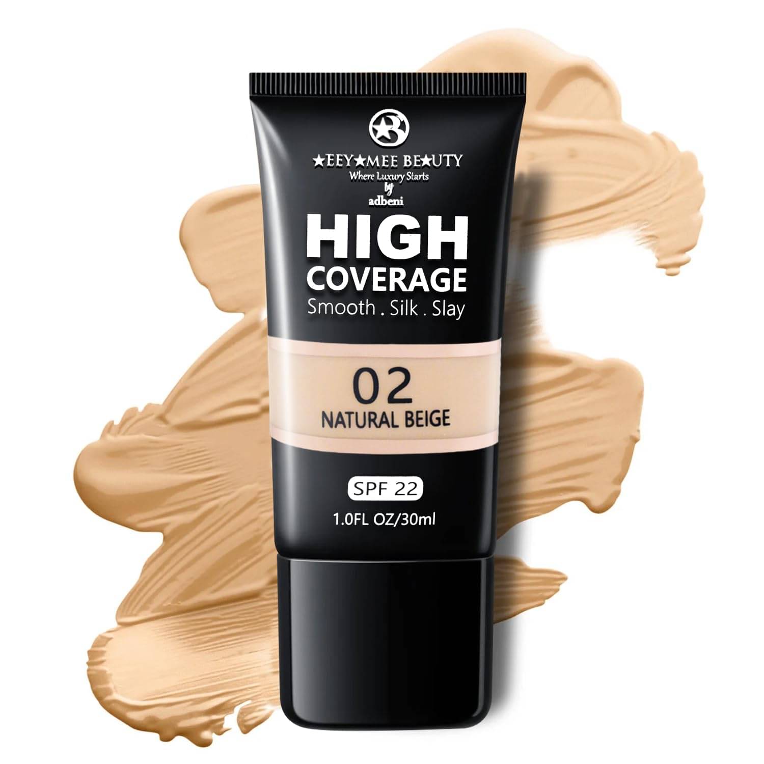     			Adbeni Matte Liquid For All Skin Types Skin Nude Foundation Pack of 1