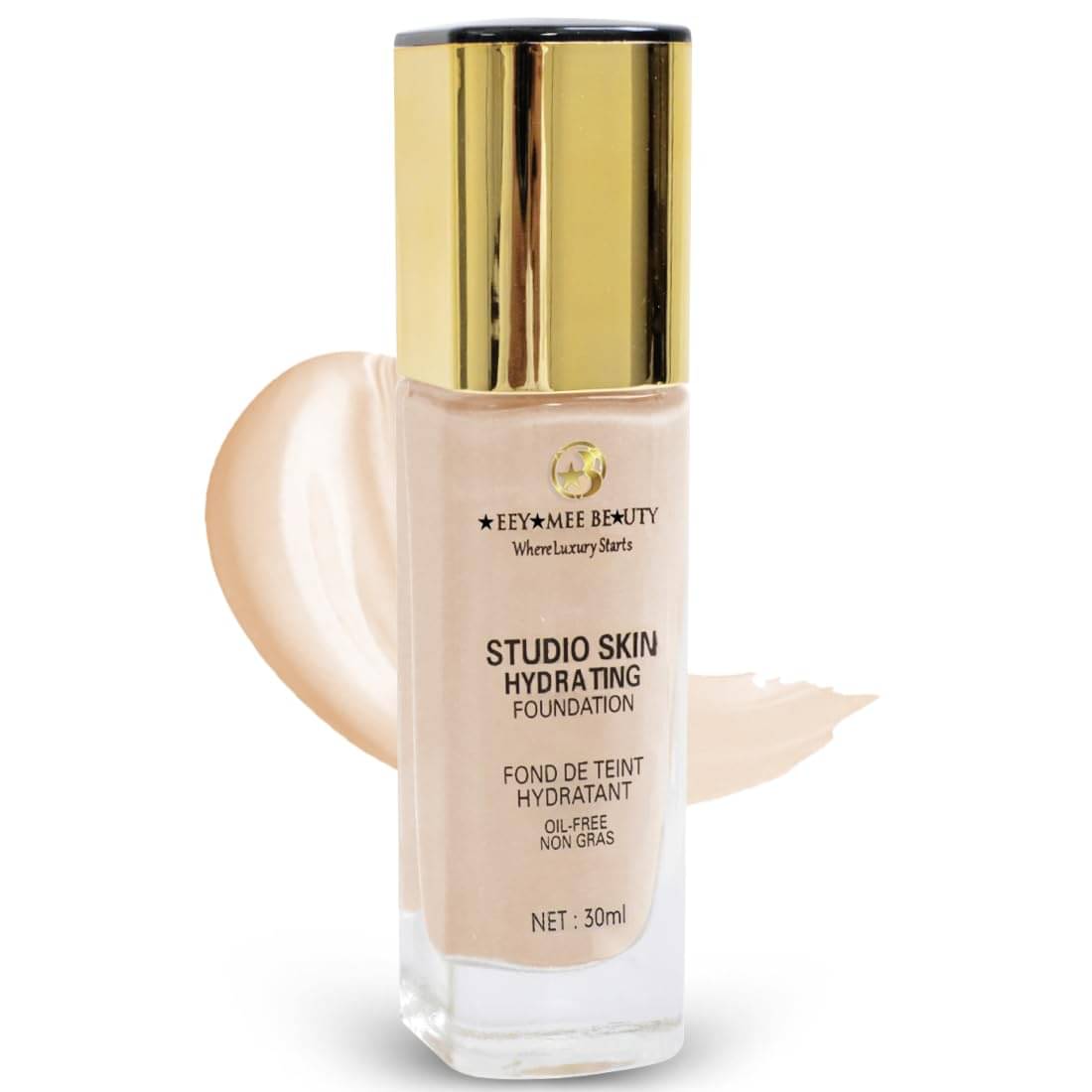 Adbeni Studio Skin Hydrating Foundation SPF 15, 30ml |Lightweight for Flawless Complexion Shade-NC15 Adbeni Studio Skin Hydrating Foundation SPF 15, 30ml |Lightweight for Flawless Complexion Shade-NC15