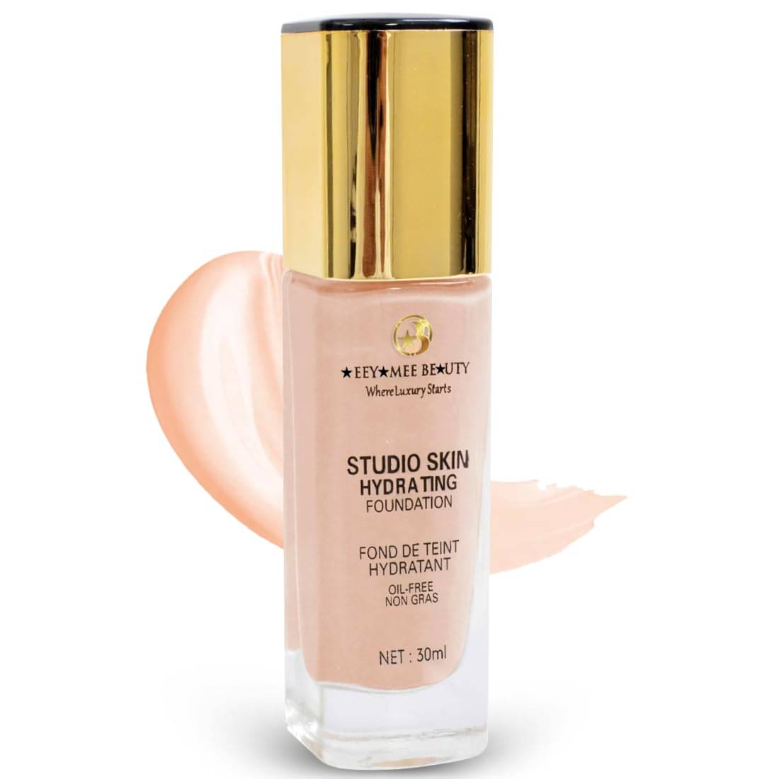 Adbeni Studio Skin Hydrating Foundation SPF 15, 30ml Lightweight for Flawless Complexion Shade-NC30 Adbeni Studio Skin Hydrating Foundation SPF 15, 30ml Lightweight for Flawless Complexion Shade-NC30