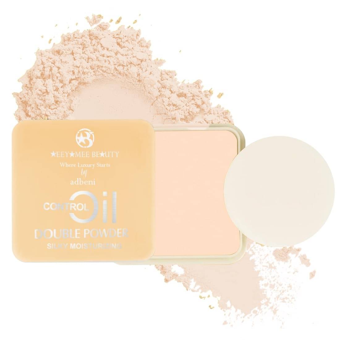 Adbeni Control Oil Matte Compact Powder 20gm |Long-Wearing Formula (Shade-02)     			Adbeni Control Oil Matte Compact Powder 20gm |Long-Wearing Formula (Shade-02)