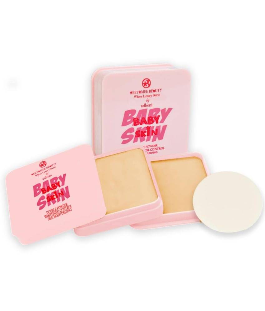 Adbeni Baby Skin Compact Powder 25gm | Whitening Oil Control & Silky Moisturizing (Shade-01)     			Adbeni Baby Skin Compact Powder 25gm | Whitening Oil Control & Silky Moisturizing (Shade-01)