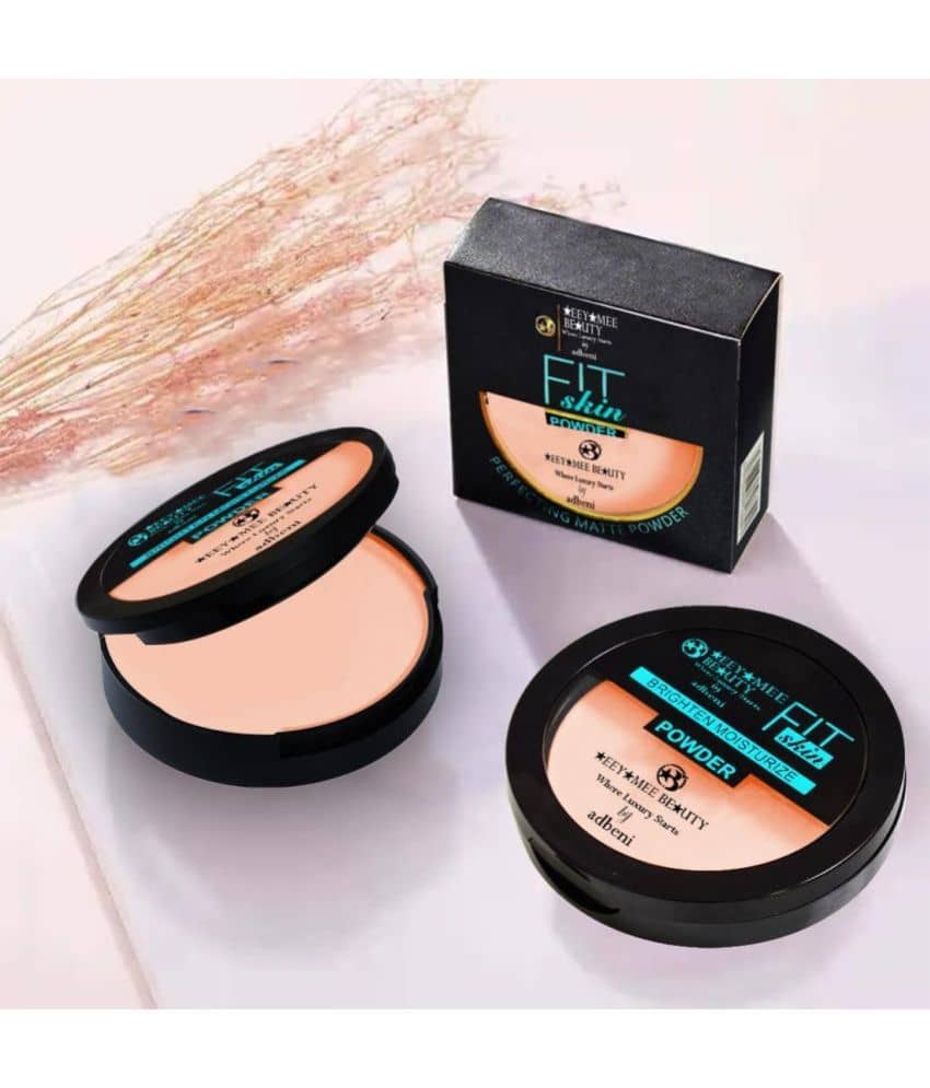 Adbeni Fit Skin Perfecting Matte Compact Powder 12gm | Brighten Moisture, (Shade-03)