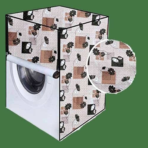     			CASA FURNISHING Front Load Washing Machine Cover Compatiable For 7 kg - Green