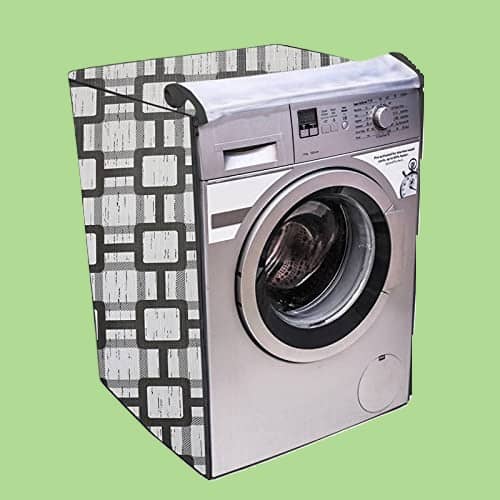 CASA FURNISHING Front Load Washing Machine Cover Compatiable For 7 kg - Blue