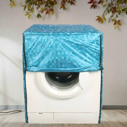     			CASA FURNISHING Front Load Washing Machine Cover Compatiable For 7 kg - Green