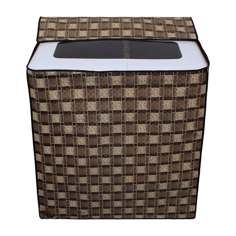 CASA FURNISHING Semi-Automatic Washing Machine Cover Compatiable For 7 kg - Copper     			CASA FURNISHING Semi-Automatic Washing Machine Cover Compatiable For 7 kg - Copper