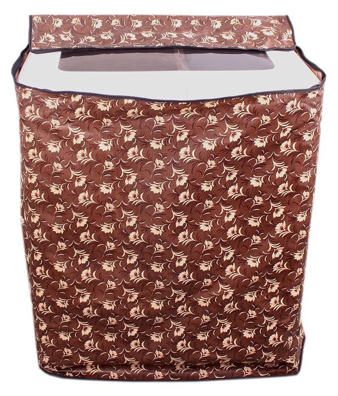 CASA FURNISHING Semi-Automatic Washing Machine Cover Compatiable For 7 kg - Silver