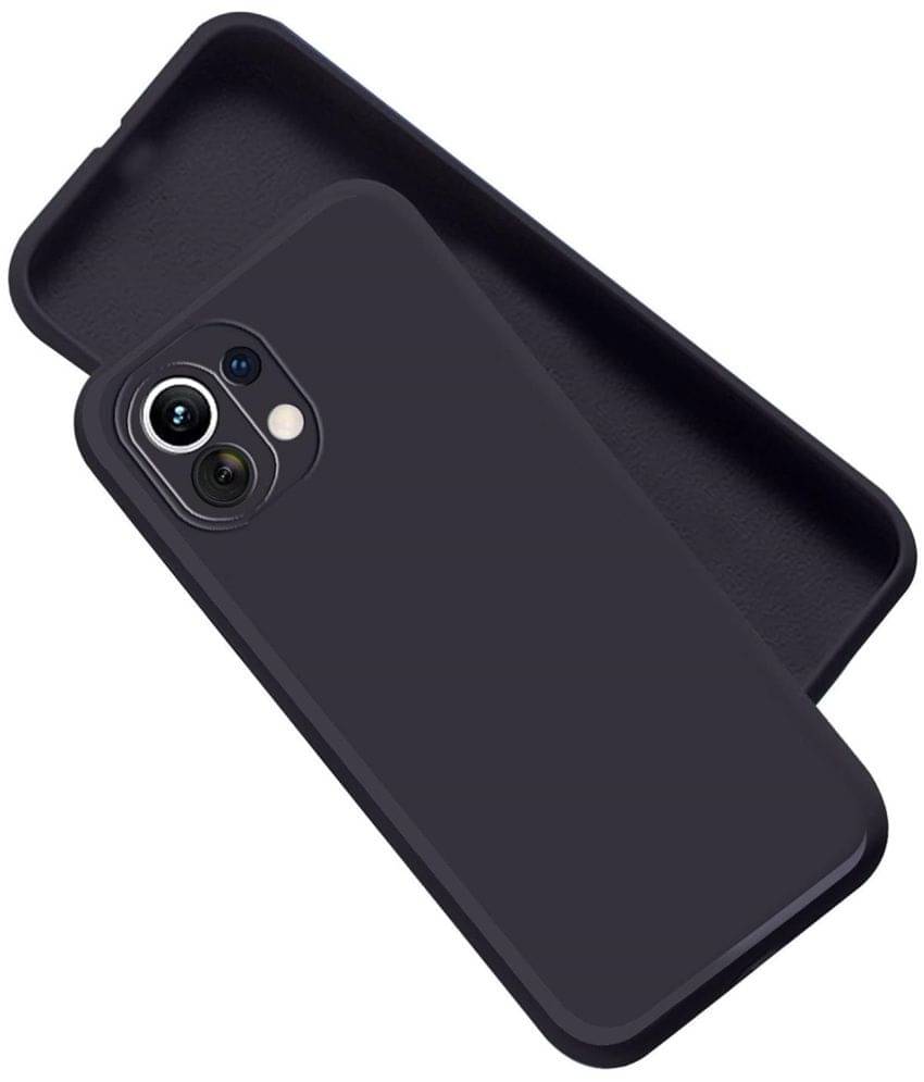     			Case Vault Covers Silicon Soft cases Compatible For Silicon Mi 11 Lite NE 5G ( Pack of 1 )