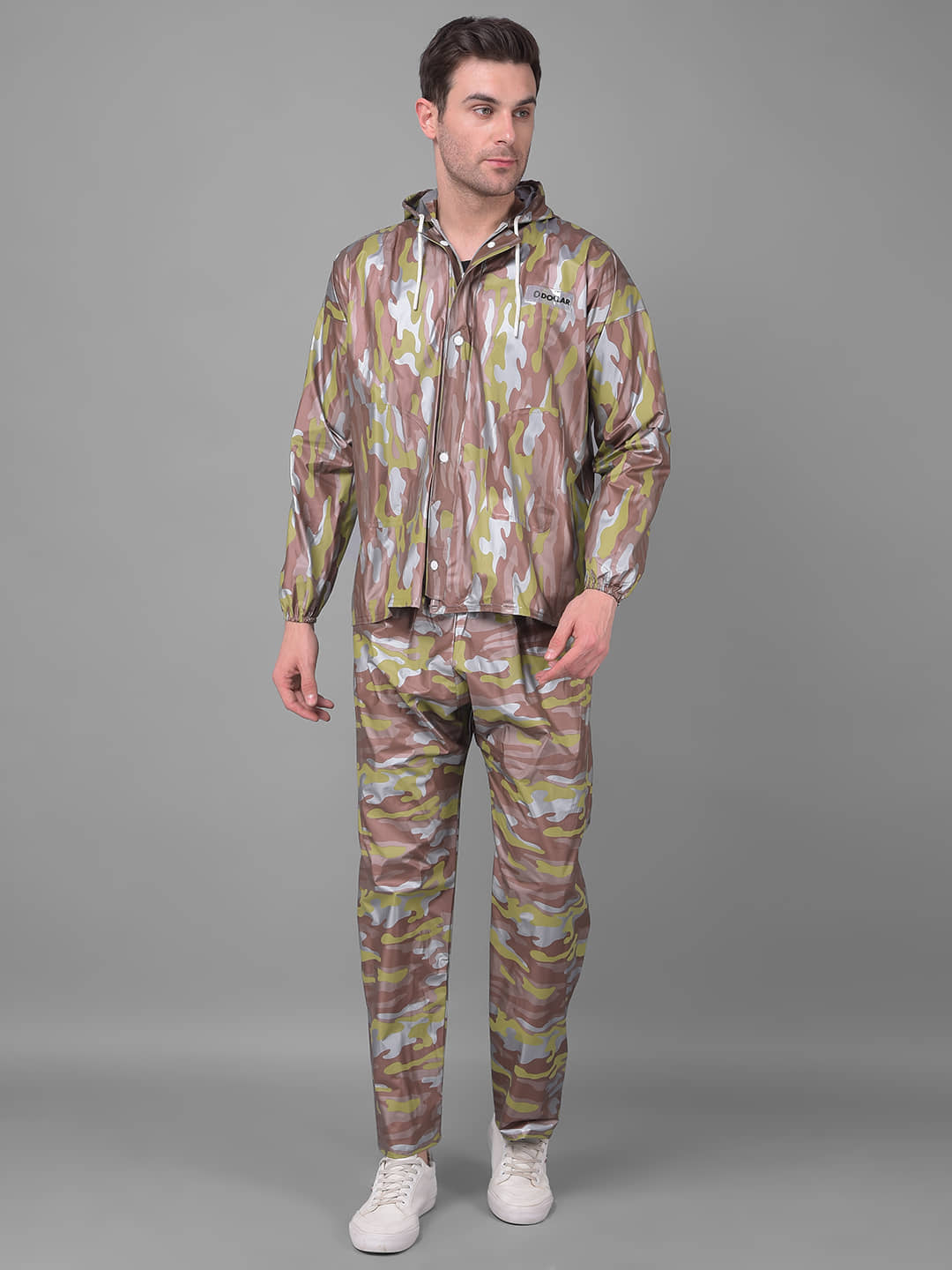 Dollar Pink Polyester Men's Rain Suit ( Pack of 1 )