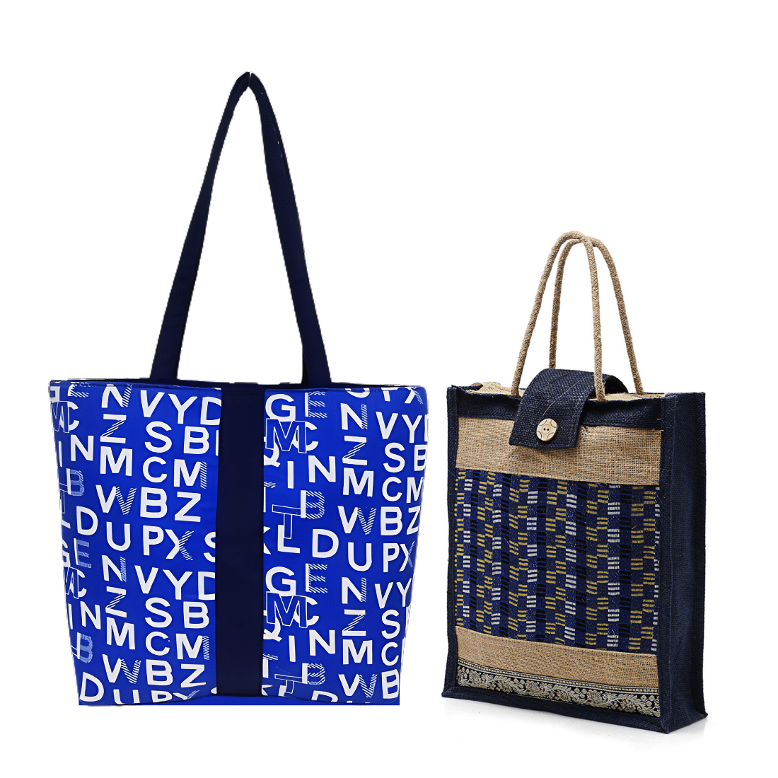     			ENSAC Shoulder Bag Cotton Set of 2 ( Multicolor )